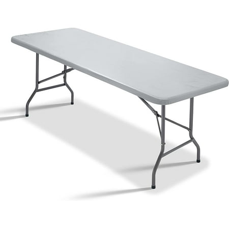 

Sorfey Fitted Picnic Table Cover Classic Solid Rectangle Tablecloth Gray 30 x 72