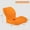 Orange, variant on ZOPan Office Chair Cushions One-Piece Memory Foam Seat Cushion Lumbar Support Cushion, Dark green