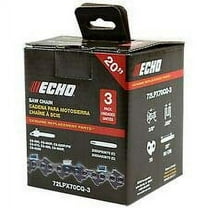 Echo 3 Pack Genuine OEM 20" Cutting Chain for CS-620P Saw - 72LPX70CQ-3PK