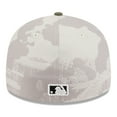 thumbnail image 4 of Men's New Era Light Beige/Olive Milwaukee Brewers 2025 Armed Forces Day Low Profile 59FIFTY Fitted Hat, 4 of 5