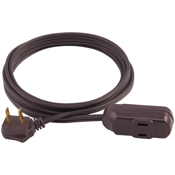 Hyper Tough 7Foot General Use Extension Cord Brown