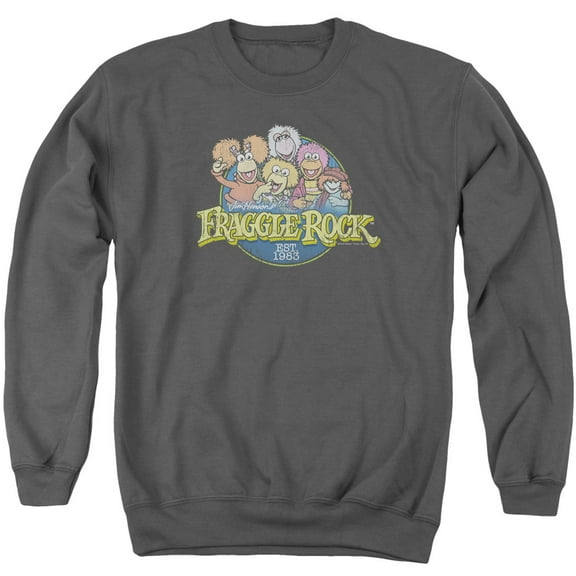Fraggle Rock - Circle Logo - Crewneck Sweatshirt - Medium