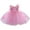 Pink, variant on Utlike Girls Dresses Toddler Sleeveless Floral Embroidery Lace Princess Pageant Gown Party Evening Dress Wedding Dress For Children Clothes Fashion Girls Holiday Sundress Size 0 Months-6 Months