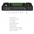 thumbnail image 4 of Reducción de ruido LED RGB Compatible con Bluetooth 5.0 Mezclador externo Tarjeta de sonido en vivo, 4 of 9