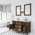 thumbnail image 7 of Water Creation Aberdeen 60" Wood Single Bathroom Vanity in Brown & White, 7 of 7