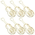thumbnail image 2 of 50Pcs File Document Paper Clips in Violin Shape Lovely Small Office Supplies, 2 of 9