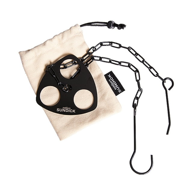 Percha para parrilla de barbacoa Trípode para acampar Sundick, soporte para maceta colgante, perchero para barbacoa, trípode de acero inoxidable para maceta colgante sundick Percha para parrilla de barbacoa
