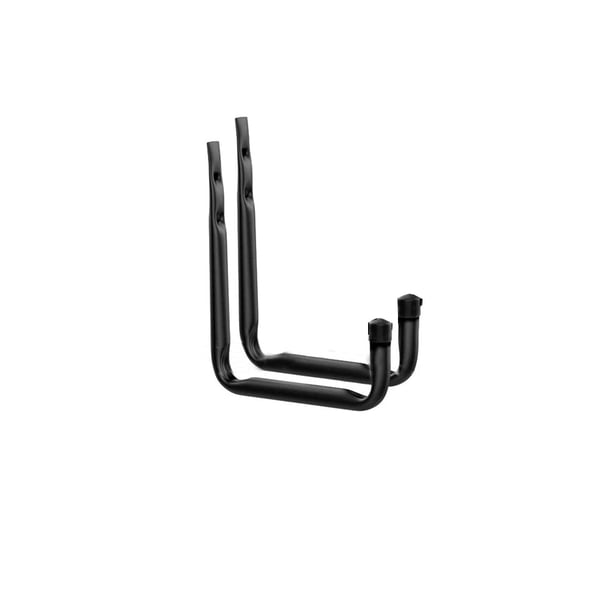 10 Pack Heavy Duty Metal Wall Mount Garage Hooks - Black Vinyl Coated, Utility Storage Hooks (906-9X05) 6 thumbnail image