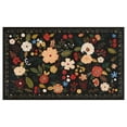 thumbnail image 2 of 3x5 ft Living Room Area Rug Machine Washable Boho Area Rug Non Slip Floral Vintage Low Pile Large Rug for Living Room, Bedroom, Farmhouse, Dining Room, 2 of 10