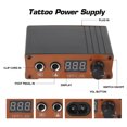 CHNSNG Digital LCD Tattoo Power Supply Rotary Machine Gun Permanent