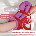 thumbnail image 5 of Ehucon Egg Crate Foam Heel Protector Bed Sore Pillow Cushion for Pressure Sores Foot 1 Count, 5 of 8