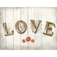 thumbnail image 3 of Allen, Kimberly 24x19 Black Modern Framed Museum Art Print Titled - Love, 3 of 5