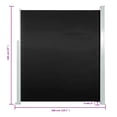 thumbnail image 2 of vidaXL Retractable Side Awning Folding Privacy Screen Outdoor Divider Wall, 2 of 7