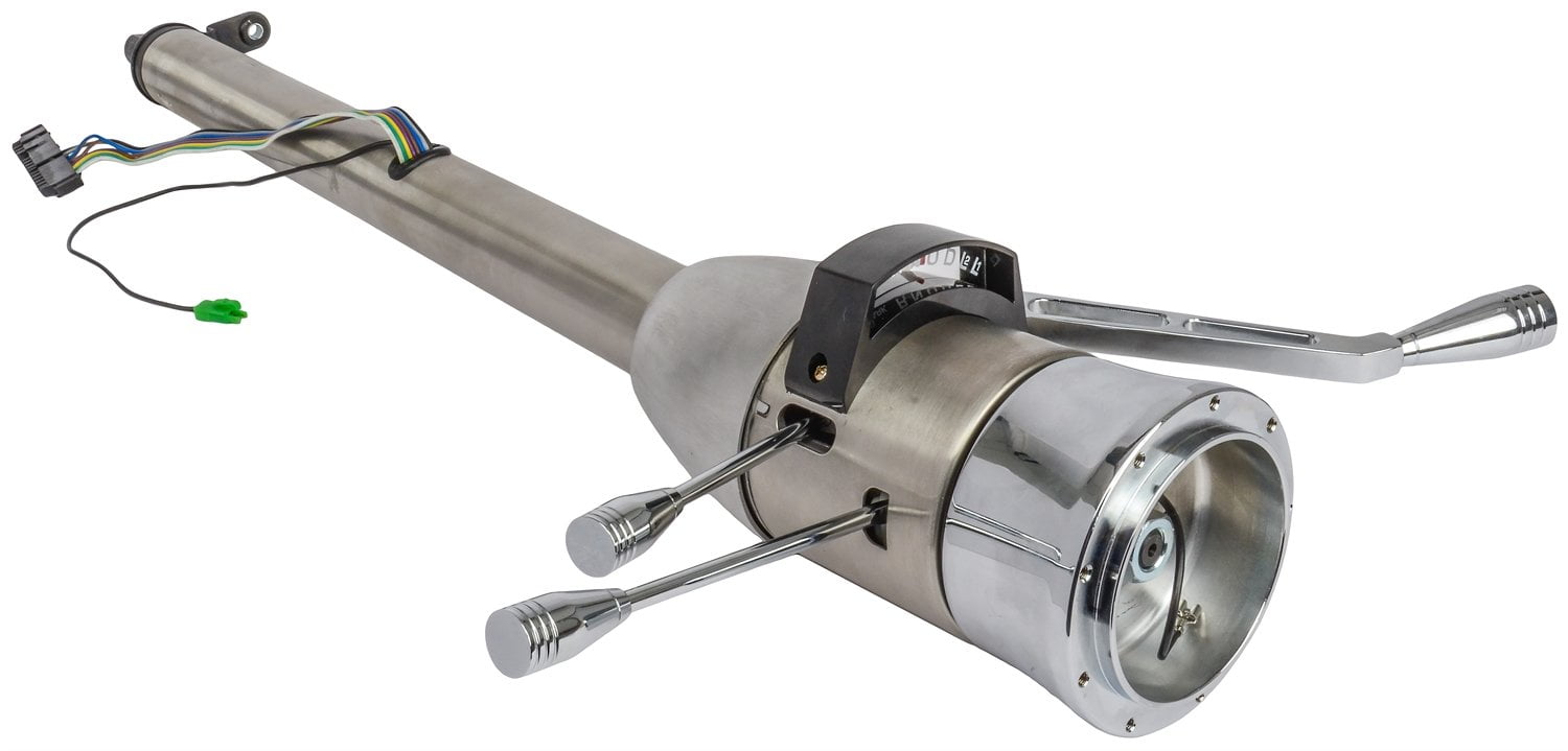 JEGS 70470 Column Shift Steering Column 5Position Tilt 28 Length 2 Diameter Nat