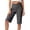 Dark Gray -BP19, variant on Tummy Control Stretch Capris for Women with Pockets Wide Leg Cotton Pull On Capri Pants Petite Length Dressy Casual Wine S