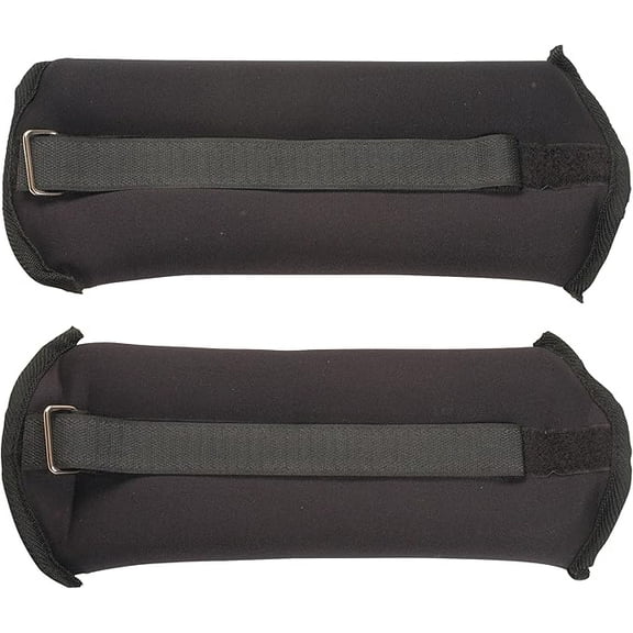 Champion Sports Soft Adjustable Ankle and Wrist Weights (5 Lbs)