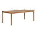 thumbnail image 4 of vidaXL Garden Table 200x100x77 cm Solid Teak Wood, 4 of 4