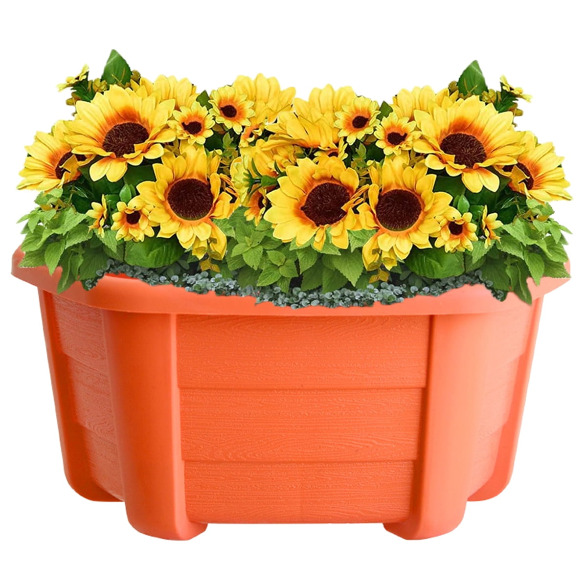 Visland Plastic Wall Hanging Planter Indoor Outdoor Home Garden