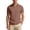 Coffee, variant on Men's Polo Shirts Golf Solid Color Shirt Business Casual Short Sleeve Knit Silk Smooth Drape Comfortable Collar Mens Shirts Beige L