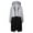 Gray coat for women, variant on Usmixi 2023 Sweatshirt Coat for Women Winter Long Overcoat for Women Fashion Color Block Open Zip Drawstring Hooded Sweatshirt Coat Fall Lightweight Loose Trench Jacket with Pocket Weekly