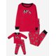 thumbnail image 4 of Pijama Leveret de algodón con estampado de vaca para niña y muñeca, 4 of 5