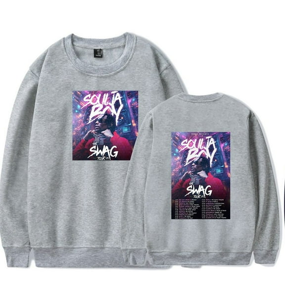 Soulja Boy Tour 2025 Hoodies Merch New Printed Cool Streetwear Women Men Casual Pullovers