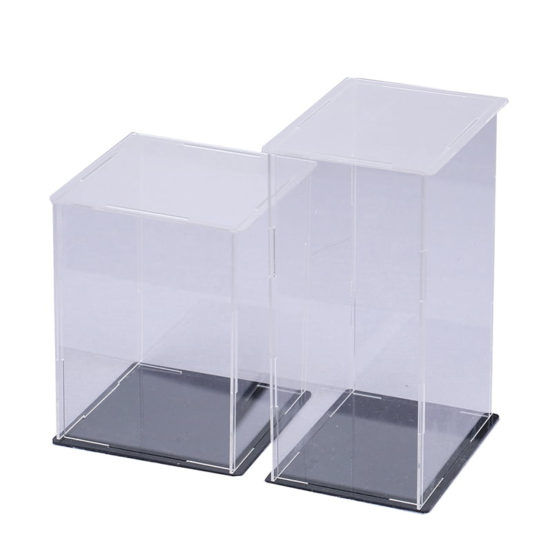 Details about   Acrylic Display Case Self-Install Clear Dustproof For Basketball Action FiYRDE 
