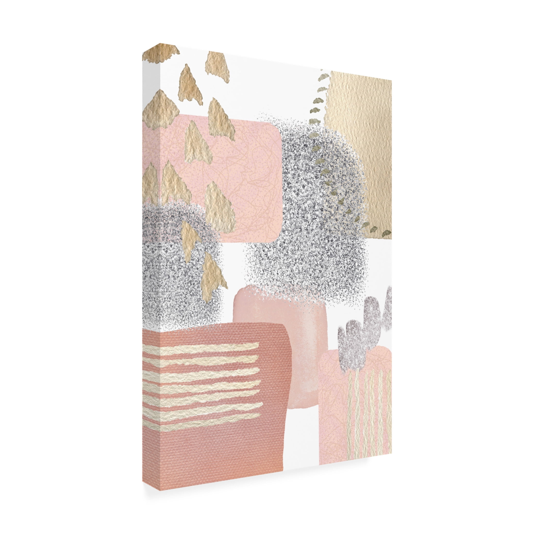 Trademark Fine Art Sally Ann Moss Delicate Pink 2 Canvas Wall Art