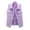 Purple, variant on Women's Denim Waistcoat Solid Color Sleeveless Frayed Slim Fit Button Front Ripped Jacket Vest Streetwear with Pockets Sky Blue-A