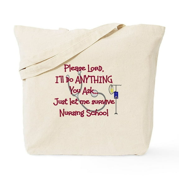 CafePress - Student Nurse Tote Bag - Unisex Canvas Tote Bag, Beige, 1-Piece