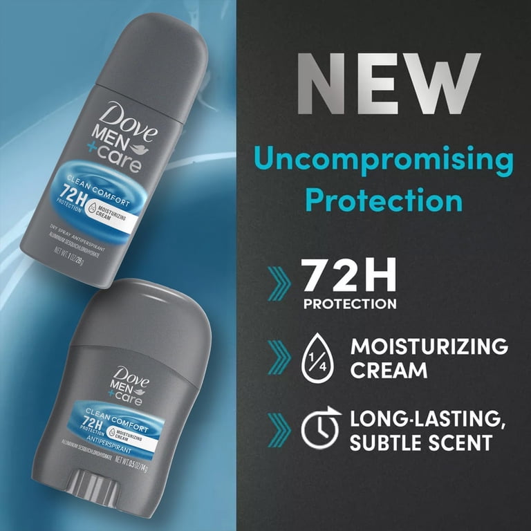 Dove, Men + Care Travel Antiperspirants, 4 Piece Set, 72H