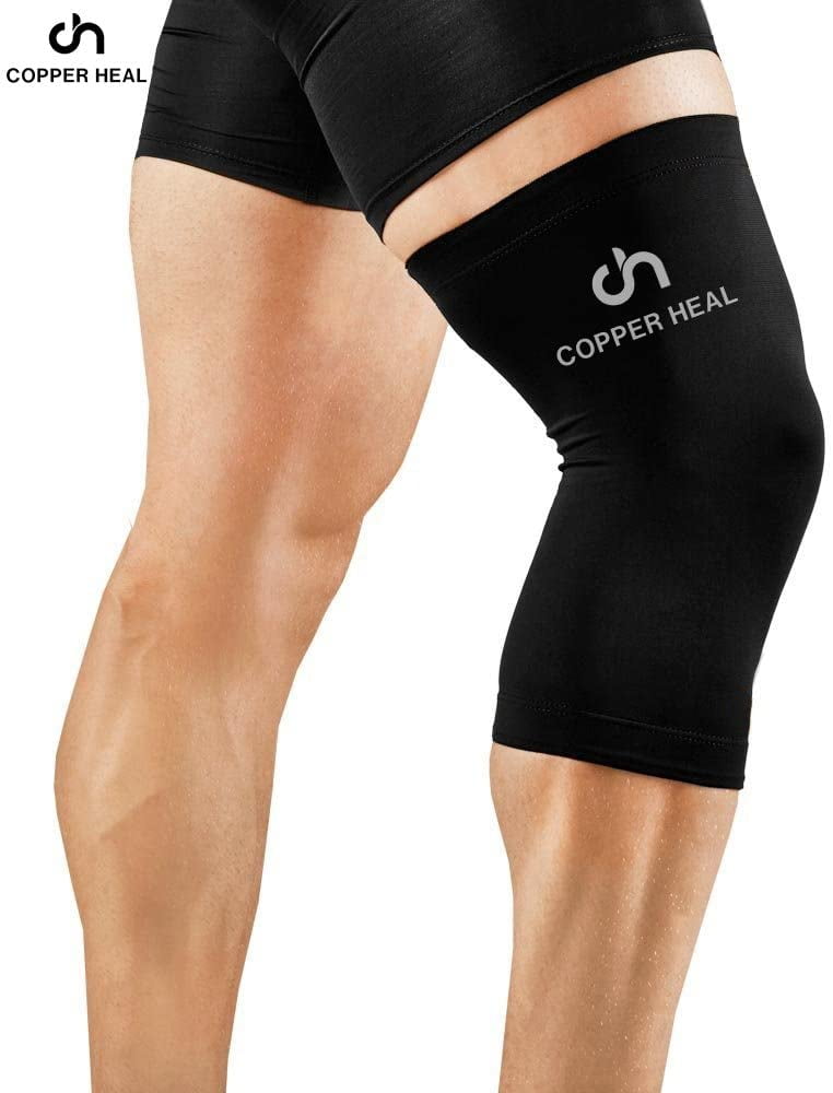COPPER HEAL Compression Sleeve Recovery Knee Brace Guaranteed Large Running
