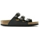 thumbnail image 2 of Sandalias Birkenstock Florida Soft con plantilla Birko-Flor, color negro, 2 of 8