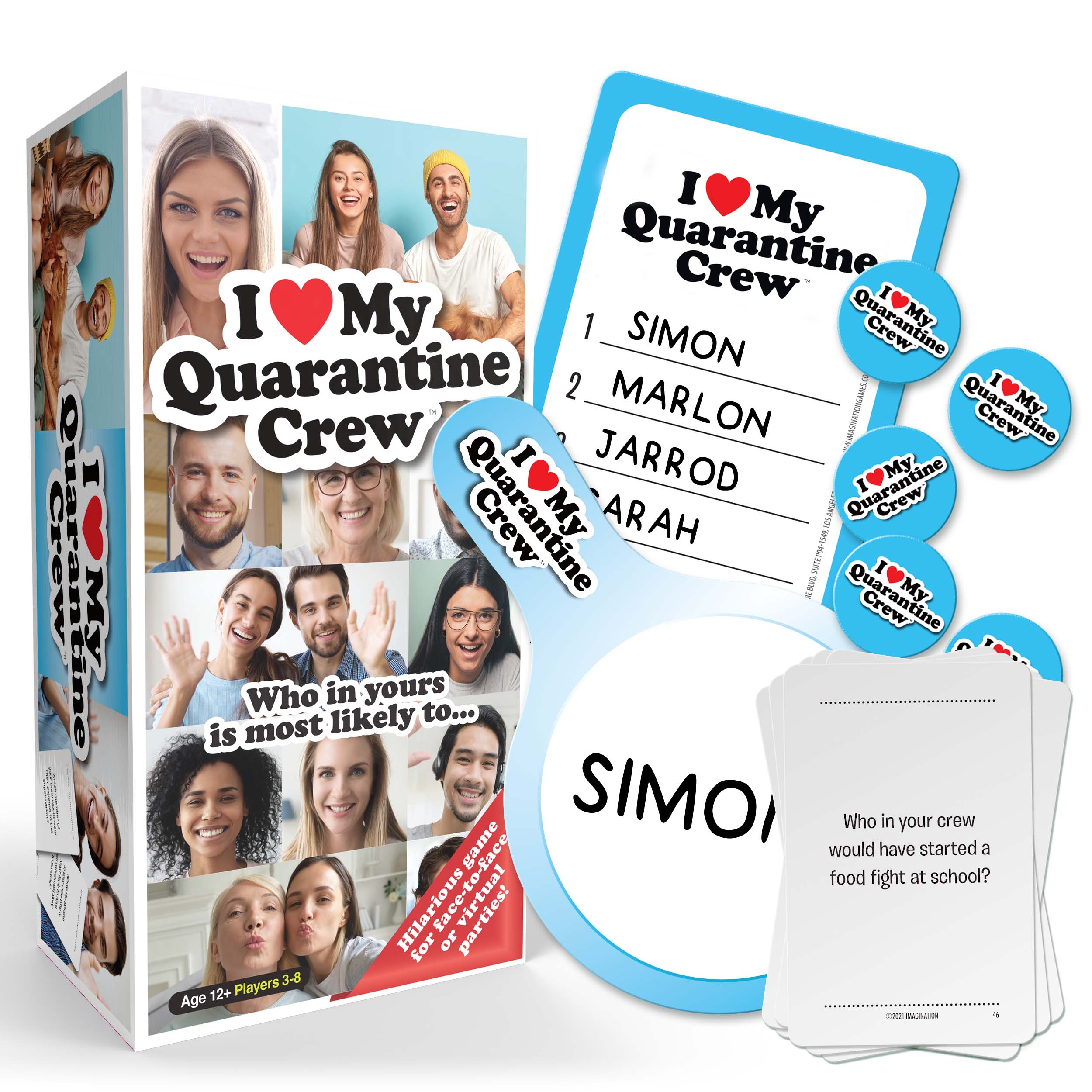 Imagination Games I Love My Quarantine Crew Card Game