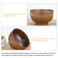 thumbnail image 2 of Bol en Bois pour Brosse à Raser, Crème à Raser, Gobelet à Savon pour Homme, 2 of 7
