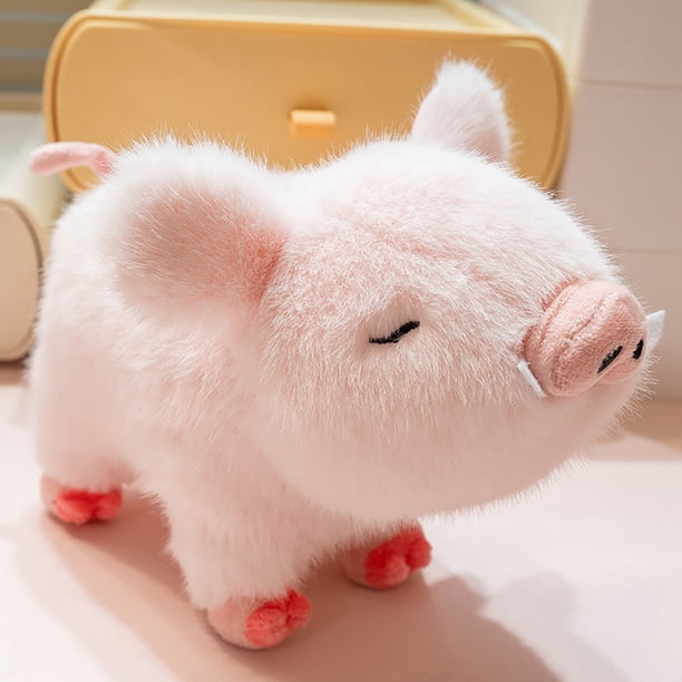 Juguete de Peluche de Jabalí Salvaje | Muñeco de peluche realista | Piel sintética suave | Relleno de alta densidad | Peluche decorativo coleccionable | Idea de regalo | 1 Pieza | Inspirado en la