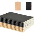 thumbnail image 2 of Notebook A5 Kraft Paper Notebook Journal Diary Drawing Notepad for Students Kids Office School Supplies 30 Sheets 60 Pages Exquisite Craftsmanship, Convenient and Practical (Color : Yellow), 2 of 5
