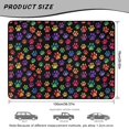thumbnail image 7 of HUISEFOR Dog Paw Prints Car Trunk Mat 29" x 39" Waterproof Scratchproof Cargo Mat Rear Trunk Liner, Full Protection, Easy To Clean, Easy Installation, Fits for Most Cars SUV, 7 of 7