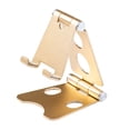 thumbnail image 1 of Soporte de tableta de teléfono de aleación de aluminio Soporte de soporte de soporte móvil antideslizante universal de escritorio Reemplazo para iPhone kenally PJ7730-05, 1 of 2