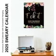 thumbnail image 2 of Calendario de pared entgo 2025 F**k It para mujeres cansadas, 2 of 5