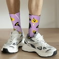 thumbnail image 6 of Disketp Cute Halloween Unisex Crew Socks Lightweight Breathable Ventilation Ankle Socks, Mid-calf socks for Daily, 6 of 6