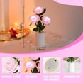 thumbnail image 4 of Artificial Rose Flower Lights, Flower Lamp Decor Table Lamp for Bedroom Living Room Bar Coffee Shop, Mohters Valentines Day Birthday Christmas - Romantic Gifts for Women Her Girlfriend Wife Mom, 4 of 13