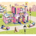 thumbnail image 6 of Open Box EXERCISE N PLAY 1294 Piece Friends Building Blocks Set Supermarket Hair Salon Toy for Girls 6-12, 6 of 7