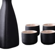 Kokiya Japanese Sake Set Adults Gifts Decoration 1 Pot and 6 Cups Ceramic Sake Pot Cups