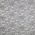 thumbnail image 2 of Zelouf Angelic Floral Glitter Lace  , Sewing, DIY, Crafts Fabric by the Yard, Granite Allure, 5 Yard, 2 of 2
