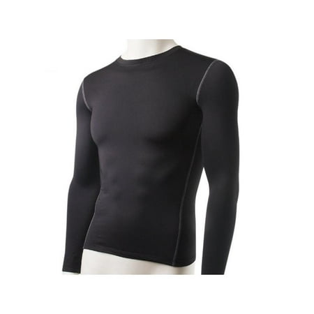 VICOODA Men's Sports Base Layer Long Sleeved Comfortable Winter Warm Tight Fit Body Shaper T