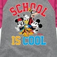thumbnail image 3 of Mickey & Friends - School Is Cool - Toddler And Youth Raglan Graphic T-Shirt, 3 of 5