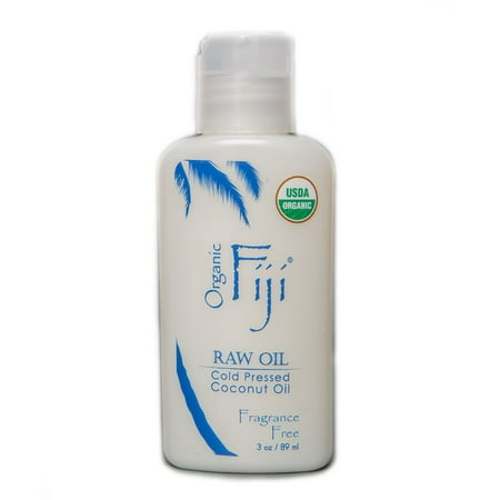 Organic Fiji Oil, Fragrance Free, 3 Oz