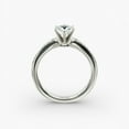 thumbnail image 2 of First Jewel 1.6 Ct Pear Cut Lab Created Diamond Ring - 14K White Gold Plated Women's Wedding Band - Gift for Mom or Wife - Solitaire Accent Engagement Ring, 2 of 3