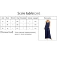 thumbnail image 3 of Women's Casual Sleeveless Deep V Neck Summer Beach Maxi Long Dress, 3 of 5
